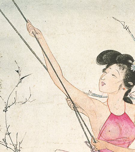 门源-胡也佛的仕女画和最知名的金瓶梅秘戏图